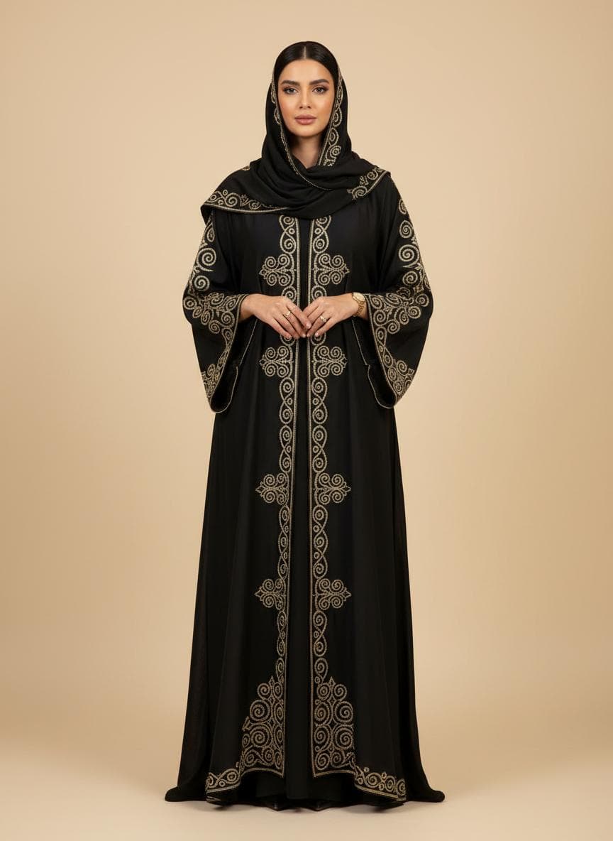 Détails et matière Ma Abaya